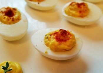 deviled eggs