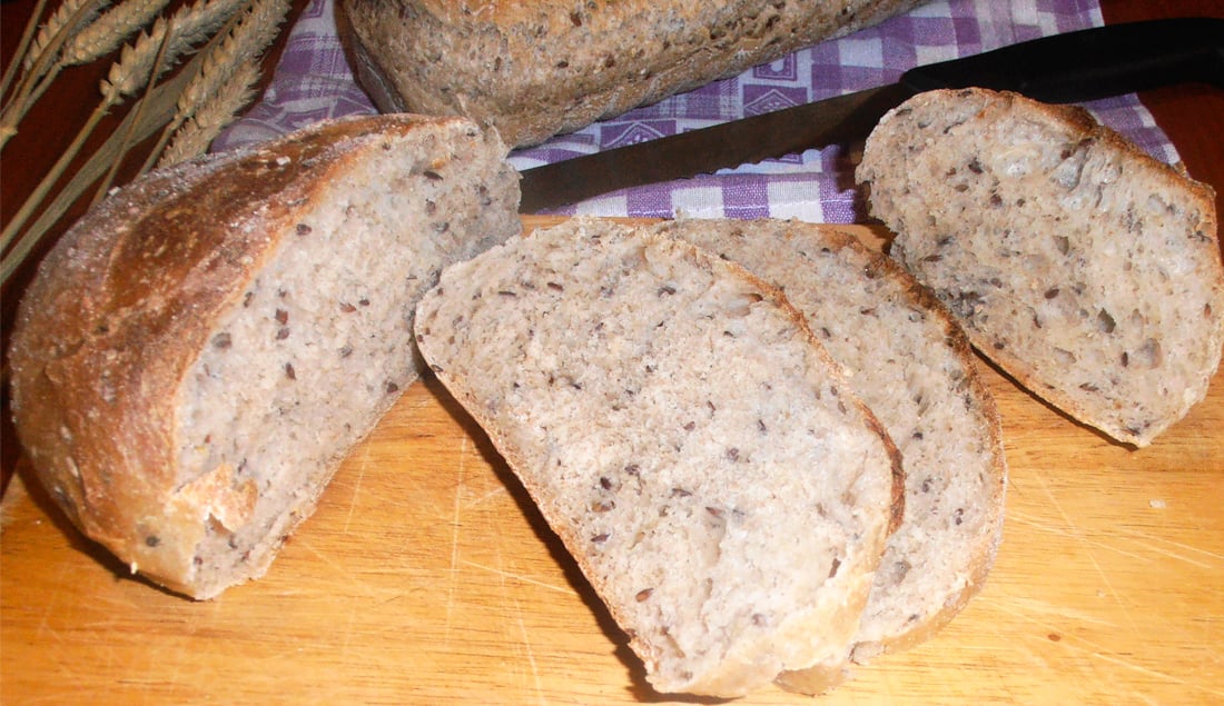 Pane Ai Semi Di Lino Con Bimby