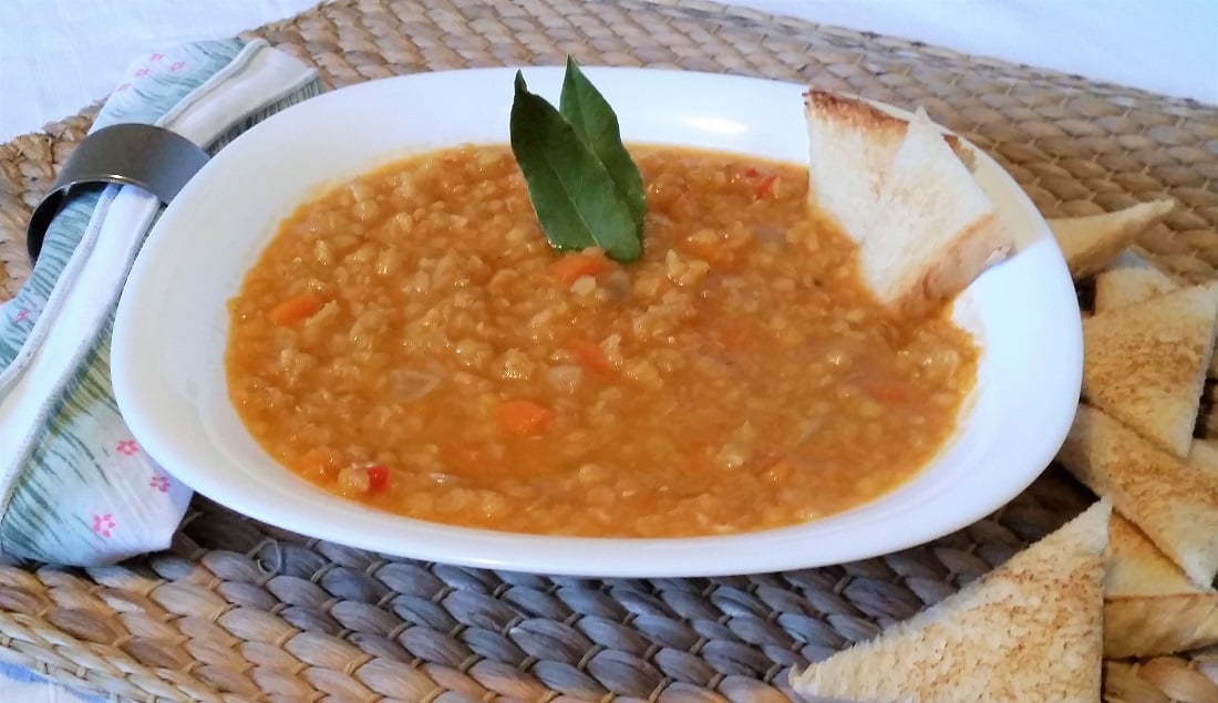 Zupa Egiziana Di Lenticchie Rosse