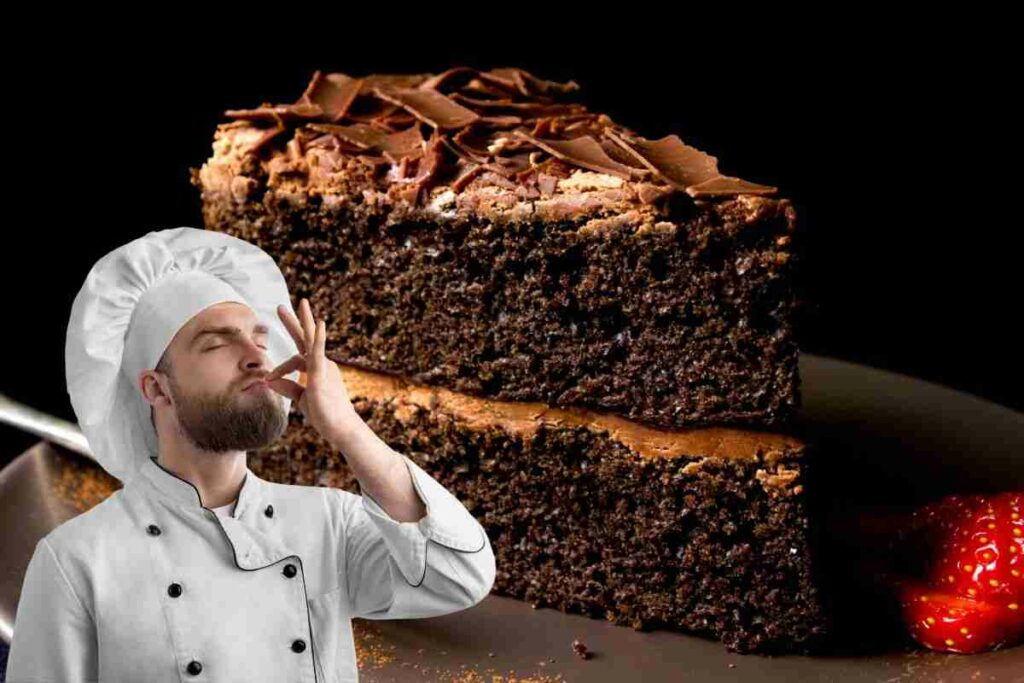 torta cremosa al cioccolato