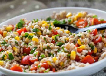 insalata di farro e orzo