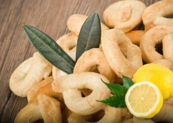 tarallini al limone dolce