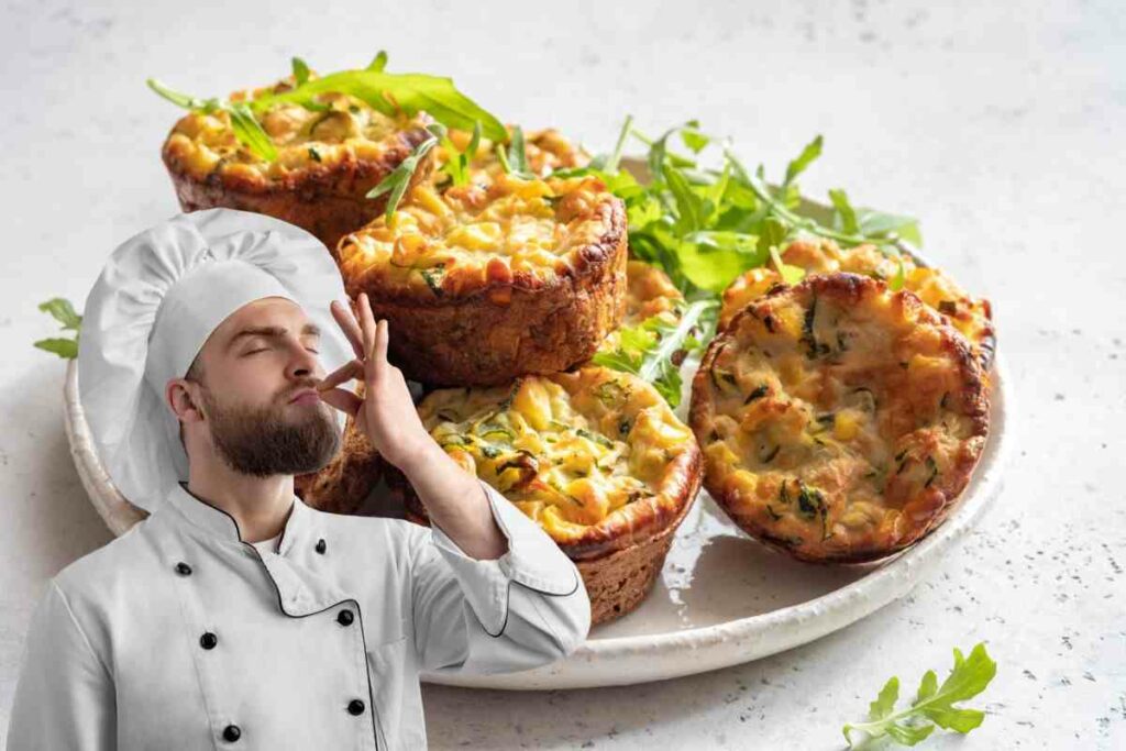 muffin con le verdure