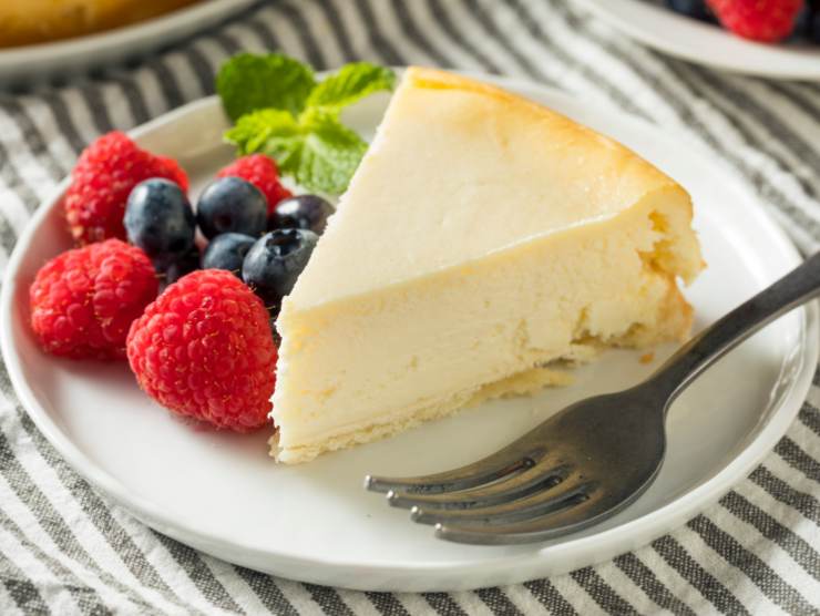 ricetta cheesecake fit