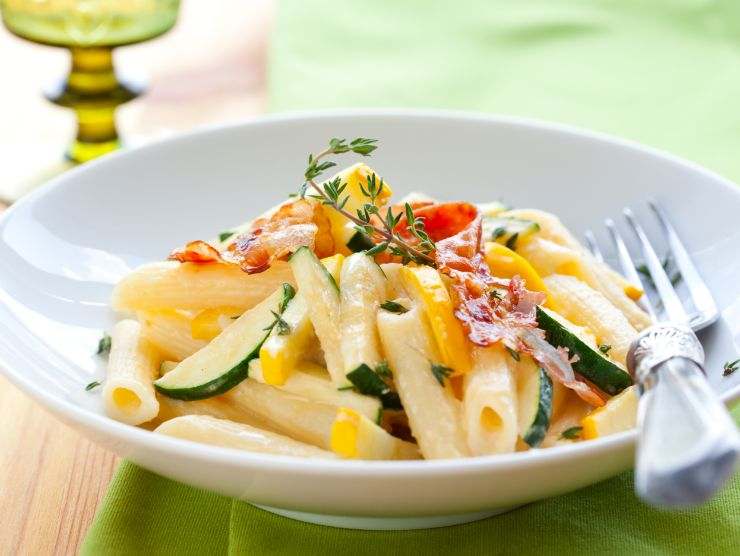 ricetta pasta e zucchine cremosa