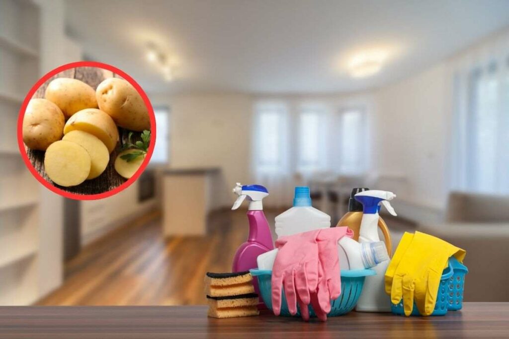 patata pulire casa