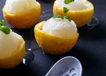 Ricetta del sorbetto a limone